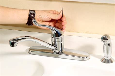 moen kitchen faucet leaking from base of spout|Kitchen Faucet: Leaking Around The Base